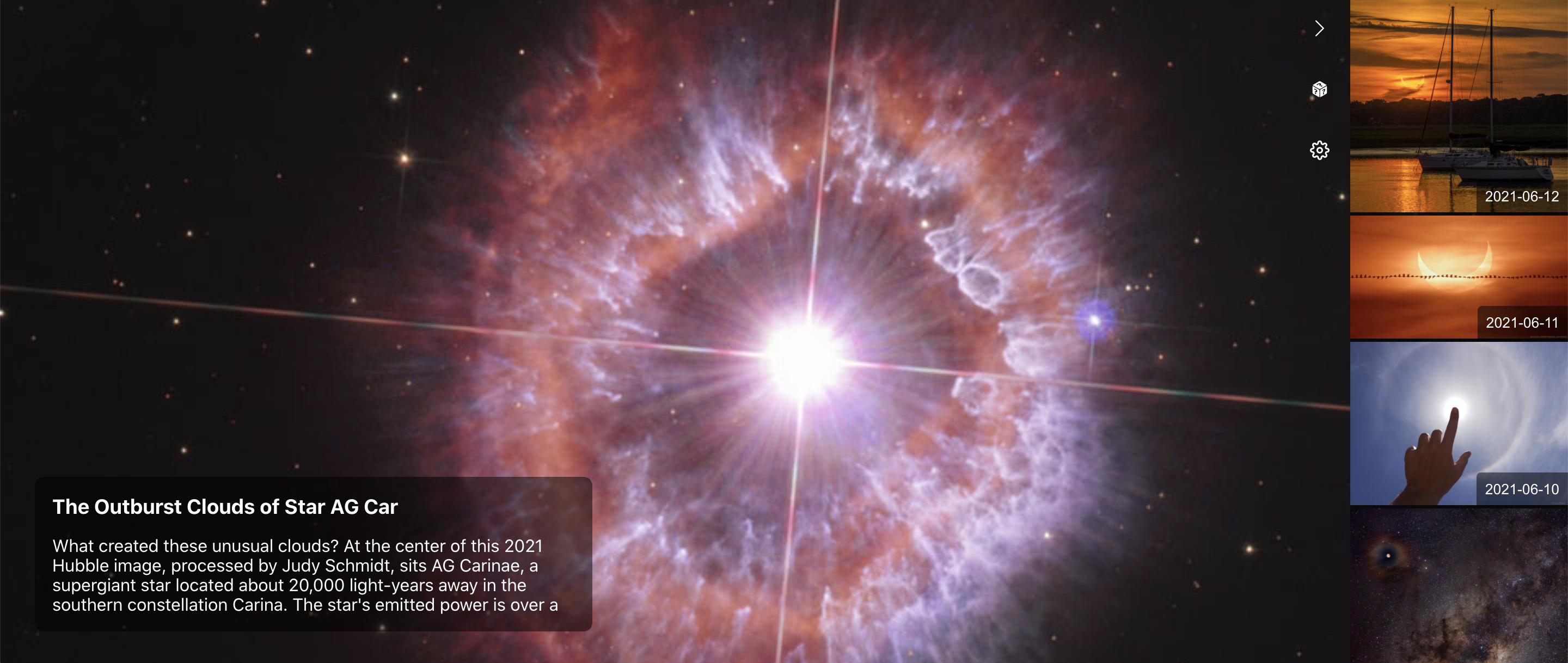 APOD Browser Extension